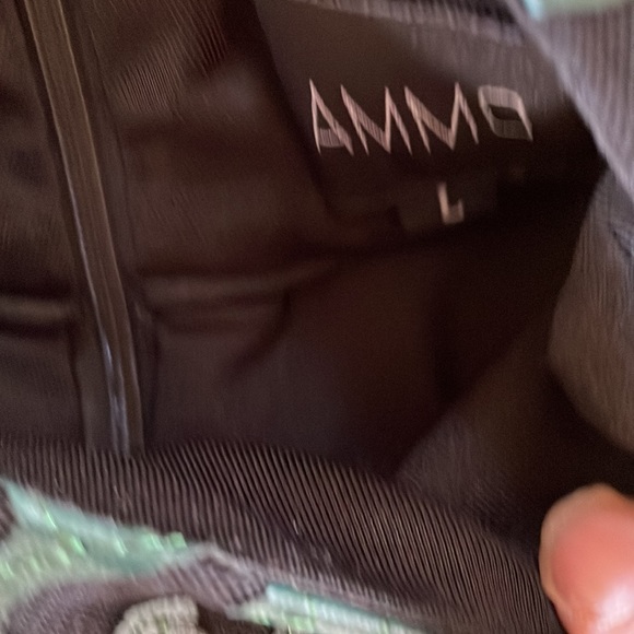 Emerald and Black Ammo Dress - Picture 3 of 4